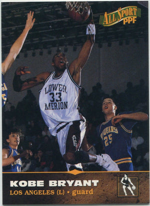 Kobe Bryant 1996 The Score Board Inc Card #11