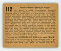 Hand-to-Hand Fighting in Aragon 1938 Gum #112 Card