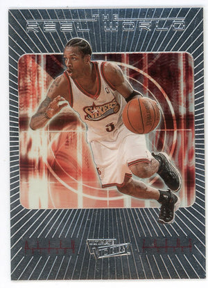 Allen Iverson 2001 Upper Deck The Reel World #RW4