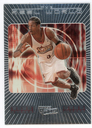 Allen Iverson 2001 Upper Deck The Reel World #RW4