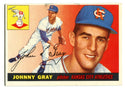 Johnny Gray 1955 Topps #101 Card