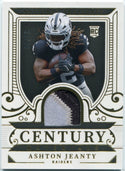 Ashton Jeanty 2025 Panini National Treasures Century Materials 2 Color Patch RC #CM-AJY 32/49