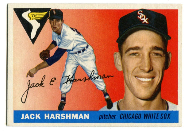 Jack Harshman 1955 Topps #104 Card