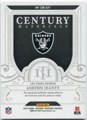 Ashton Jeanty 2025 Panini National Treasures Century Materials 2 Color Patch RC #CM-AJY 32/49