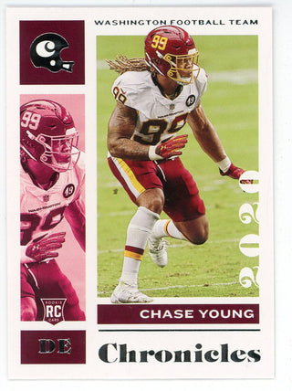 Chase Young 2020 Panini Chronicles Rookie Card #99
