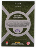 Quentin Johnston 2023 Panini Prizm Daft Picks On Campus #OC-8