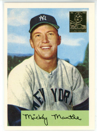 Mickey Mantle 1996 Topps Mickey Mantle Commemorative Set Card #4