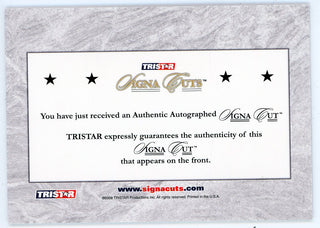 Johnny Podres 2008 Autographed Tristar Signa Cuts