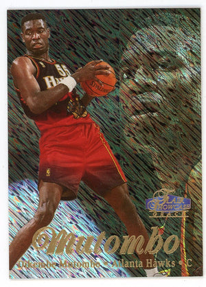 Dikembe Mutombo 1998 Fleer Flair Showcase Grace
