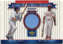 Robin Yount & Ozzie Smith 2002 Upper Deck World Series Heroes Jersey Card #MU82