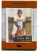 Willie Mays 2013 Topps Manufactured Patch Card #MCP2