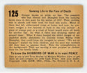 Seeking Life in the Face of Death 1938 Gum #125 Card