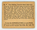 Fierce Wallega Tribesmen Attack Italian Aces Horrors Of War 1938 Gum #47 Card