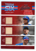 Chicago Cubs 2005 Playoff Absolute Team Six Bat Relics #TS-24