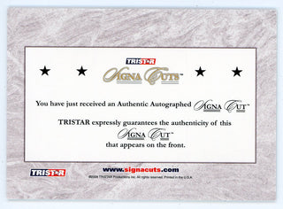 Jon Matlack Autographed 2008 Tristar Signa Cuts