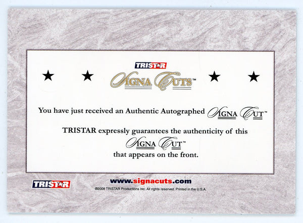 Jon Matlack Autographed 2008 Tristar Signa Cuts