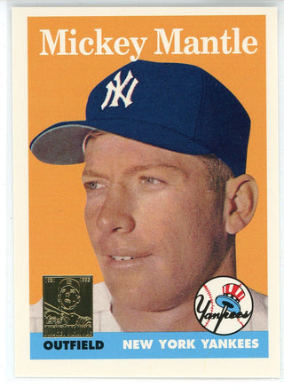 Mickey Mantle 1996 Topps Mickey Mantle Commemorative Set Card #8
