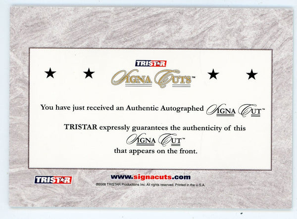 Denny McLain Autographed 2008 Tristar Signa Cuts