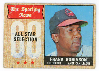 Frank Robinson 1968 Topps The Sporting News All-Star Selection #373