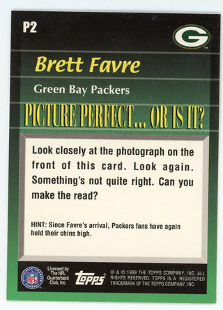 Brett Farve 1999 Topps Picture Perfect #P2