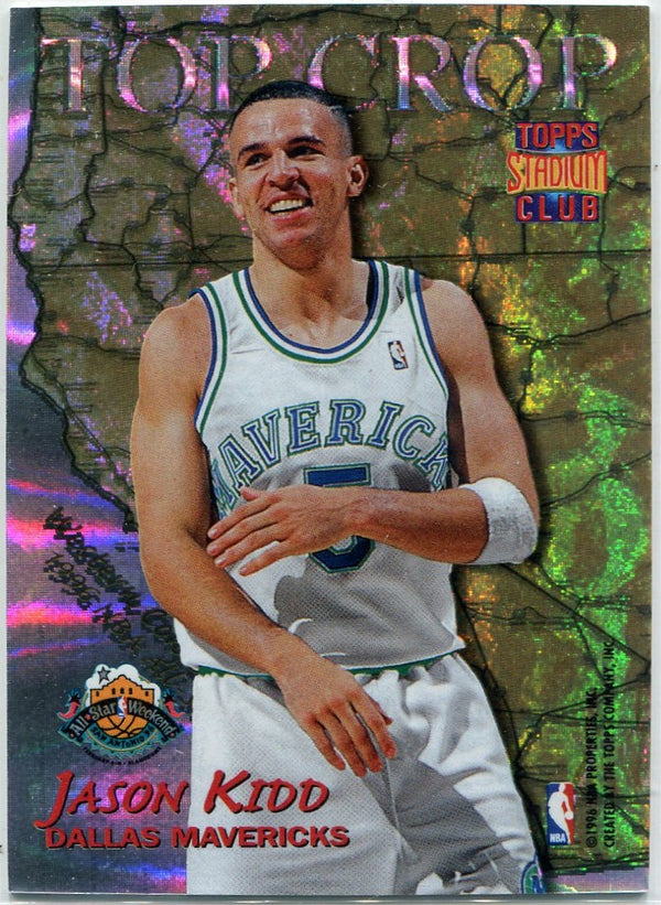 Anfernee Hardaway/Jason Kidd 1996 - 1997 Topps Stadium Club Top Crop Card #TC12