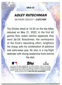 Adley Rutschman Topps Stars of MLB Rookie 2023