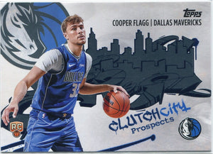 Cooper Flagg 2025 - 2026 Topps Clutch City RC #CC-1