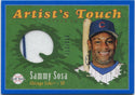 Sammy Sosa 2004 Upper Deck Play Ball Artist's Touch Jersey Card #AT-SS 213/250