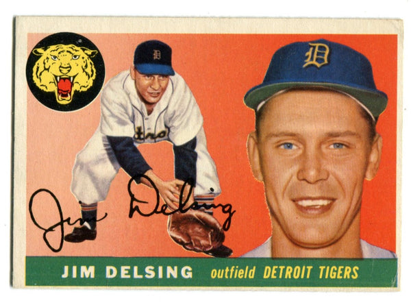 Jim Delsing 1955 Topps #192 Card