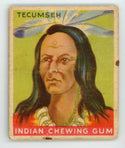 Techumseh Indian Gum Goudey Gum #42 Card