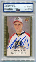 Aaron Ekblad Autographed 2014 -2015 Upper Deck Masterpieces RC #172 PSA/DNA Certified