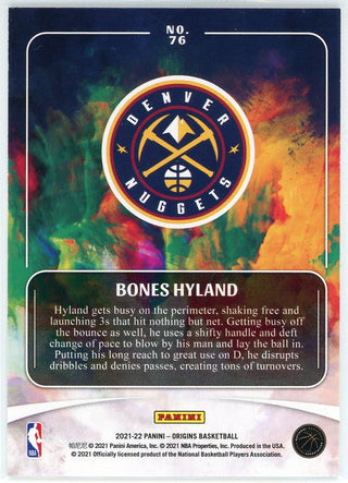 Bones Hyland 2021-22 Panini Origins Rookie Card #76