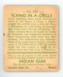 Flying-In-A-Circle Indian Gum Goudey Gum #133 Card