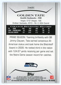 Golden Tate 2010 Topps Prime Rookie Card #143