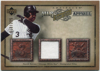 Harold Baines 2006 Upper Deck Artifacts MLB Game-Used Apparel Jersey Card #MLB-HB 16/325