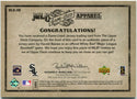 Harold Baines 2006 Upper Deck Artifacts MLB Game-Used Apparel Jersey Card #MLB-HB 16/325