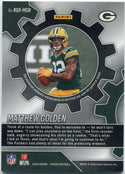 Matthew Golden 2025 Panini Prizm Rookie Gear Jersey RC #RGR-MGN