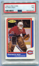 Patrick Roy 1986 - 1987 O-Pee-Chee RC #53 PSA Graded 7