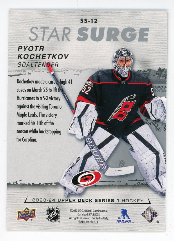 Pyotr Kochetkov 2023-24 Upper Deck Star Surge #SS-12