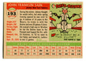 Johnny Sain 1955 Topps #193 Card