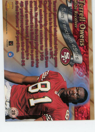Terrell Owens 1998 Pacific Paramount #28