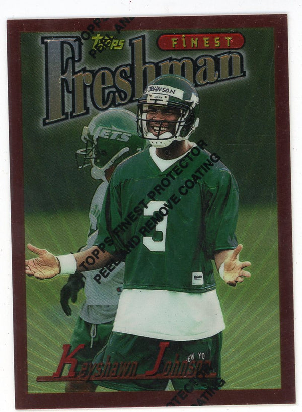 Keyshawn Johnson 1996 Topps Finest Freshman #225