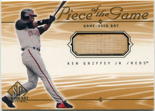Ken Griffey Jr 2000 Upper Deck Game Used Bat Card #KG