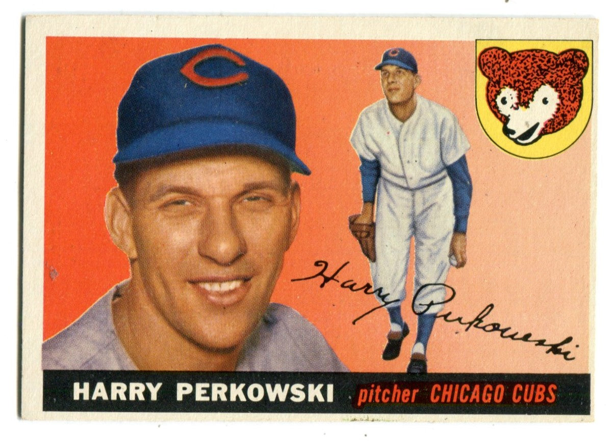 Harry Perkowski 1955 Topps #184 Card | Hollywood Collectibles