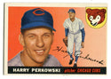 Harry Perkowski 1955 Topps #184 Card