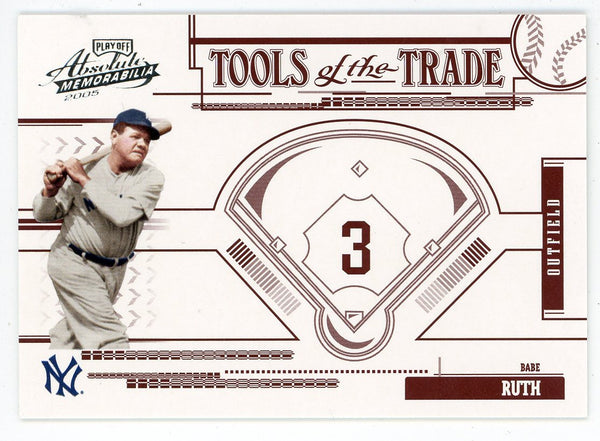 Babe Ruth 2005 Playoff Absolute Tools of the Trade #TT-102
