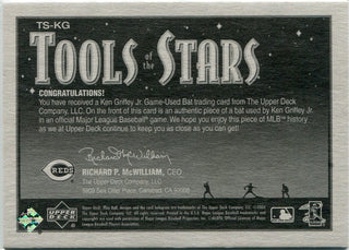 Ken Griffey Jr 2004 Upper Deck Play Ball Tools Of The Stars Bat Relic #TS-KG