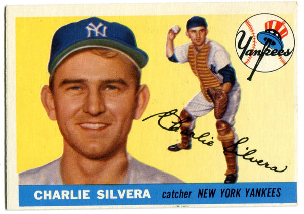 Charlie Silvera 1955 Topps #188 Card