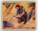 Prospecting for Gold Wild West Series Picture Puzzle Bubble Gum #22 Card