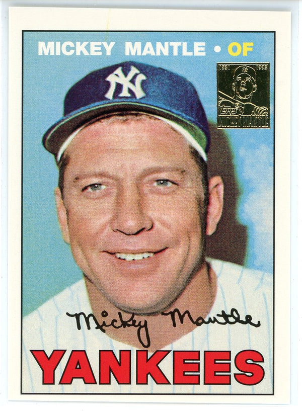 Mickey Mantle 1996 Topps Mickey Mantle Commemorative Set Card #17